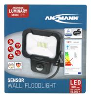 Led Bouwlamp / Buitenlamp met bewegingssensor - 10W - 5000K - IP44 - 500Lm - thumbnail