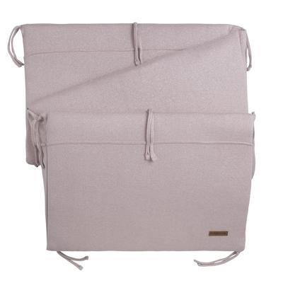 Baby's Only bedbumper Sparkle roze/zilver Baby's Only bedbumper Sparkle roze/zilver