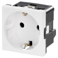 Weidmüller IE-FCI-PWB-DE IE-FCI-PWB-DE - Type F - White - Polycarbonate (PC) - IP20 - 250 V - 16 A 1 stuk(s) - thumbnail