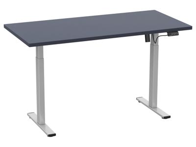 VCM Elektrisch verstelbaar bureau E-Lona (Antraciet/zilver, 110 x 50 cm)
