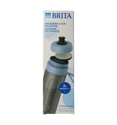 Actieve filterfles 0,6 l + 2 microdiscs meegeleverd Brita 1052248
