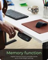 ICY BOX Zit-sta-bureauframe Elektrisch in hoogte verstelbaar Hoogte: 620 tot 1280 mm (b x d) 1700 mm x 300 mm IB-EW205B-T 60866 - thumbnail