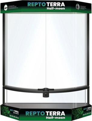 Repto terrarium half moon 56x28x64 cm Aquadistri - Aquadistri Repto terrarium half moon 56x28x64 cm Aquadistri - Aquadistri
