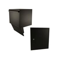 STOER! Inbouw pakketbrievenbus compleet - zwart - thumbnail