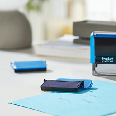 Trodat vervangkussen blauw, voor stempel 4913, blister met 2 stuks