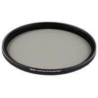 Hama Polarisatiefilter (ronde polarisator, bovenglas, schroefdraaddiameter 55 mm, framedikte 4,5 mm, voorschroefdraad, NMC16 (nano multi-coated 16 lagen)) zwart - thumbnail