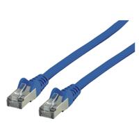 Valueline FTP CAT6 blauw plat 3m - thumbnail