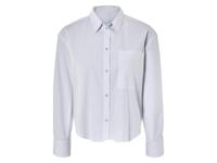 esmara Dames blouse (stijf blauw/wit, 40) - thumbnail