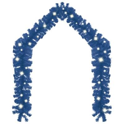 Kerstslinger met LED-lampjes 5 m blauw - thumbnail