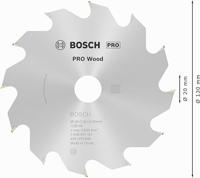 Bosch Accessories Optiline Wood 2608641167 Hardmetaal-cirkelzaagblad 130 x 20 x 2.4 mm Aantal tanden: 12 1 stuk(s) - thumbnail