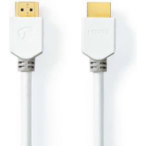 High Speed HDMI-Kabel met Ethernet | HDMI Connector | HDMI Connector | 4K@60Hz | 18 Gbps | 3.0 m | Rond | PVC | Wit
