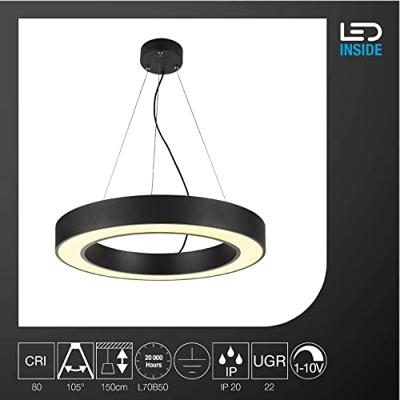 SLV 133840 LED-hanglamp 35 W Zwart
