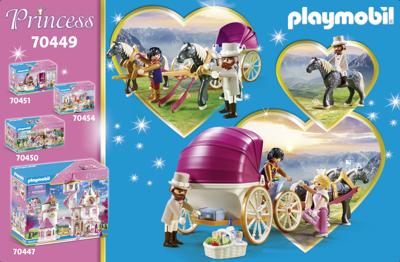 PLAYMOBIL Princess romantische paardenkoets 70449