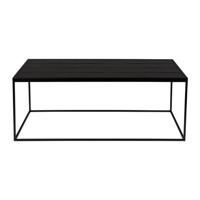 Zuiver Salontafel 'Glazed' Keramiek, 93 x 43cm, kleur Zwart - thumbnail