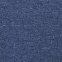 Boxspring met matras stof blauw 140x190 cm - thumbnail
