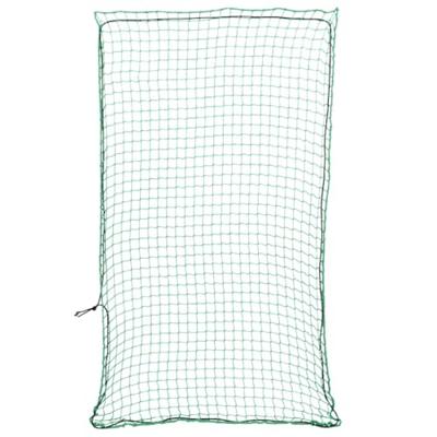 VidaXL Aanhangwagennet elastisch touw 2,1x1,25 m polypropeen groen