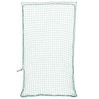 VidaXL Aanhangwagennet elastisch touw 2,1x1,25 m polypropeen groen - thumbnail