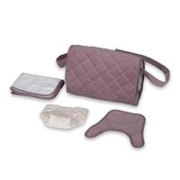 Poppen Verzorgingstas - Corduroy Lila - thumbnail