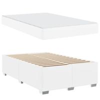 Bedframe Wit 120 x 190 cm Kunstleer - thumbnail