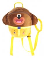 CBeebies pluchen rugzak met riem Hey Duggee geel/bruin 7 liter - thumbnail