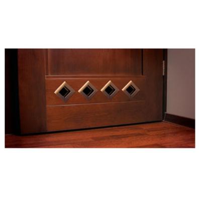 Vierkant Deurrooster 29 X 29mm - Kunststof Bruin Vierkant Deurrooster 29 X 29mm - Kunststof Bruin