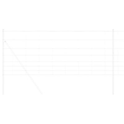 Weidehekwerk Zilver 50 x 1 m Gegalvaniseerd staal