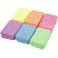 Creativ Company Soft foam clay neon kleuren, 6x10gr. - thumbnail