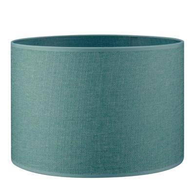 Lampenkap cilinder | rond | canvas | stoffen lampenkap | cilinderkap | Ø30cm H20cm | turquoise