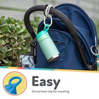 Isoleerfles - NUBY - 300 ml - Roestvrij staal - Roze - thumbnail