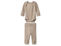 lupilu Baby kledingset 2-delig (Beige, 62/68) - thumbnail