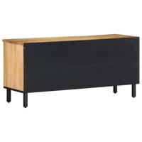 Tv-meubel 100x33x46 cm massief mangohout bruin - thumbnail