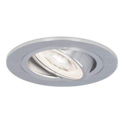 Chandler LED inbouwspot - Extra plat 58mm - GU10 LED Module - 6000K daglicht wit - Dimbaar - Rond - Kantelbaar - IP20 Voor binnen - RVS Chandler LED inbouwspot - Extra plat 58mm - GU10 LED Module - 6000K daglicht wit - Dimbaar - Rond - Kantelbaar - IP20 Voor binnen - RVS