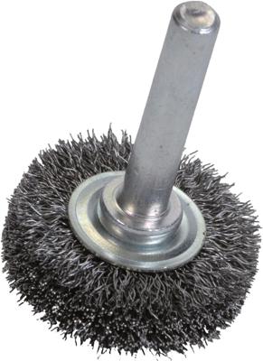 NORTON ronde borstel round brush with 6mm shaf 20x4.0 steel