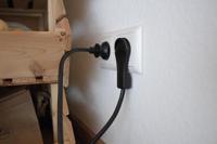 AS Schwabe 51022 Stroom Verlengkabel Zwart 10 m H05VV-F 3G 1,5 mm² - thumbnail