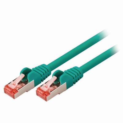 CAT6 S/FTP-Netwerkkabel | RJ45 Male - RJ45 Male | 1,0 m | Groen