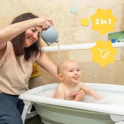 Badabulle siliconen gieter - speelgoed voor bad, strand, buitenshuis