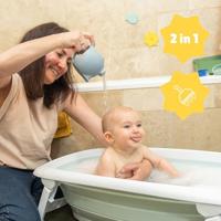 Badabulle siliconen gieter - speelgoed voor bad, strand, buitenshuis - thumbnail