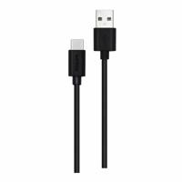 Kabel USB A naar USB C Philips DLC3104A/00 Snellader 1,2 m Zwart - thumbnail