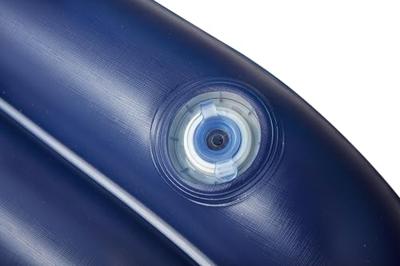 Bestway hydro-force opblaasboot met pomp en roeispanen blauw