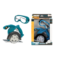 Toi Toys cirkelzaag Power Tools 2 delig 15 cm blauw - thumbnail