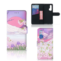 Honor 20 Pro | Telefoonhoesje | Met pasjeshouder | Bird Flying - thumbnail