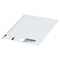 Phoenix Contact 0800458 US-EML (20X8) Apparaatmarkering Montagemethode: Plakken Markeringsvlak: 20 x 8 mm Wit Aantal markeringen: 640 10 stuk(s) - thumbnail