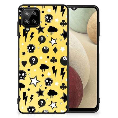 Telefoonhoesje Samsung Galaxy A12 Punk Geel Telefoonhoesje Samsung Galaxy A12 Punk Geel