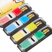 Set plakbriefjes Post-it 683-4 Multicolour 12 x 43,1 mm (6 Stuks) - thumbnail