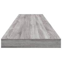 Wandschappen 4 st 100x10x1,5 cm bewerkt hout grijs sonoma eiken - thumbnail