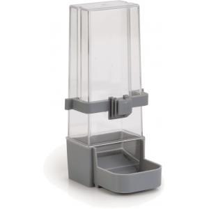 Voeder- en drinkfontein voor parkiet grijs Voeder- en drinkfontein voor parkiet grijs