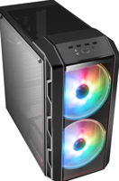 Cooler Master MasterCase H500 ARGB Midi Tower Grijs - thumbnail