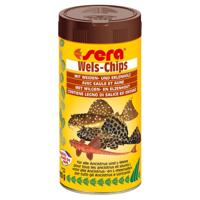 Sera Wels-Chips Nature 100ml - Vezelrijke Voer voor Ancistrus & L-Meervallen - thumbnail