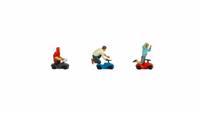 NOCH 15808 H0 Bobbycar-races figuren Geverfd - thumbnail