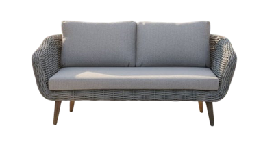 Serrano lounge bench grey wicker/acacia vintage grey Eurofar - Eurofar Serrano lounge bench grey wicker/acacia vintage grey Eurofar - Eurofar